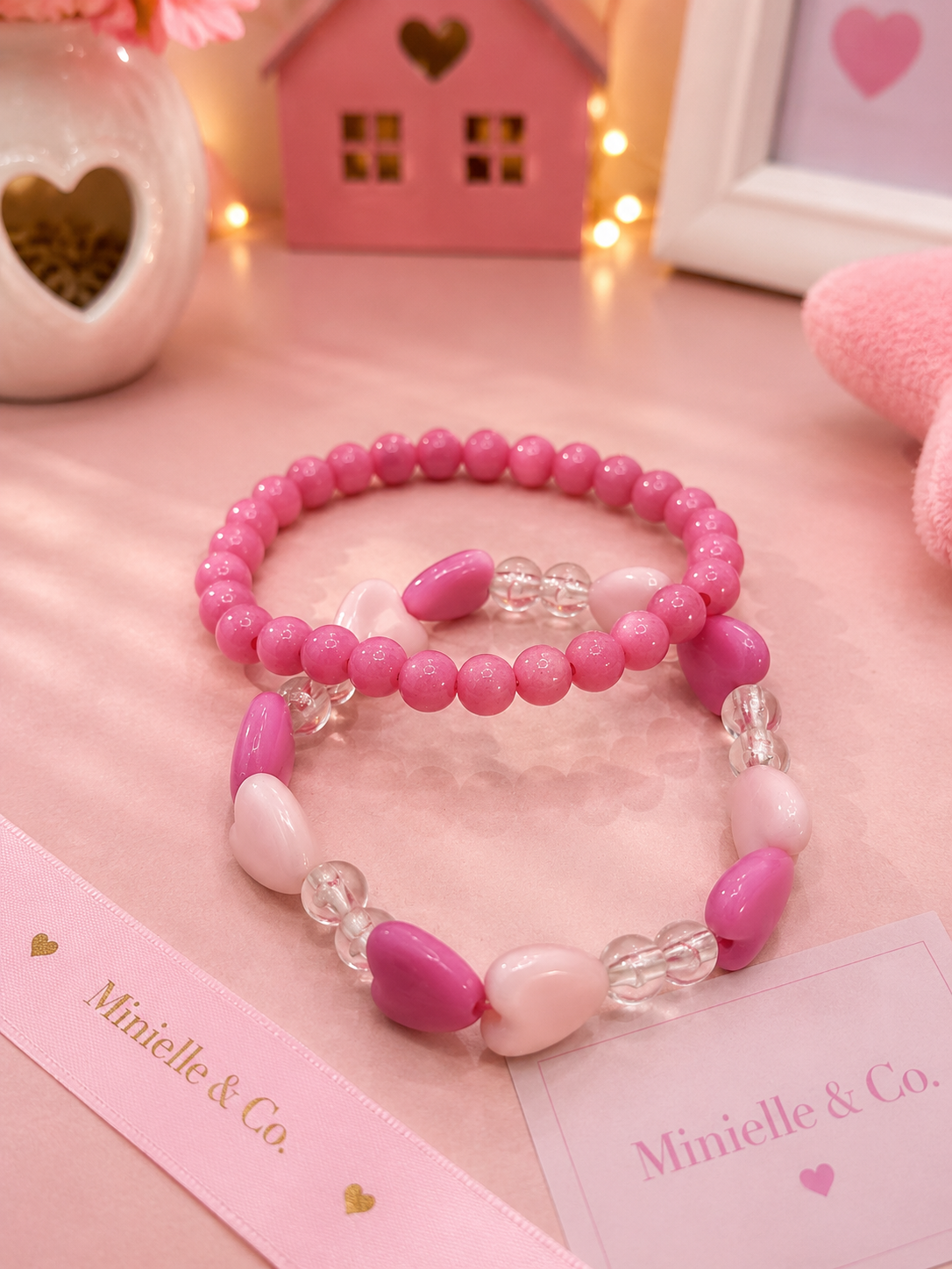 Candy Hearts Bracelet Set