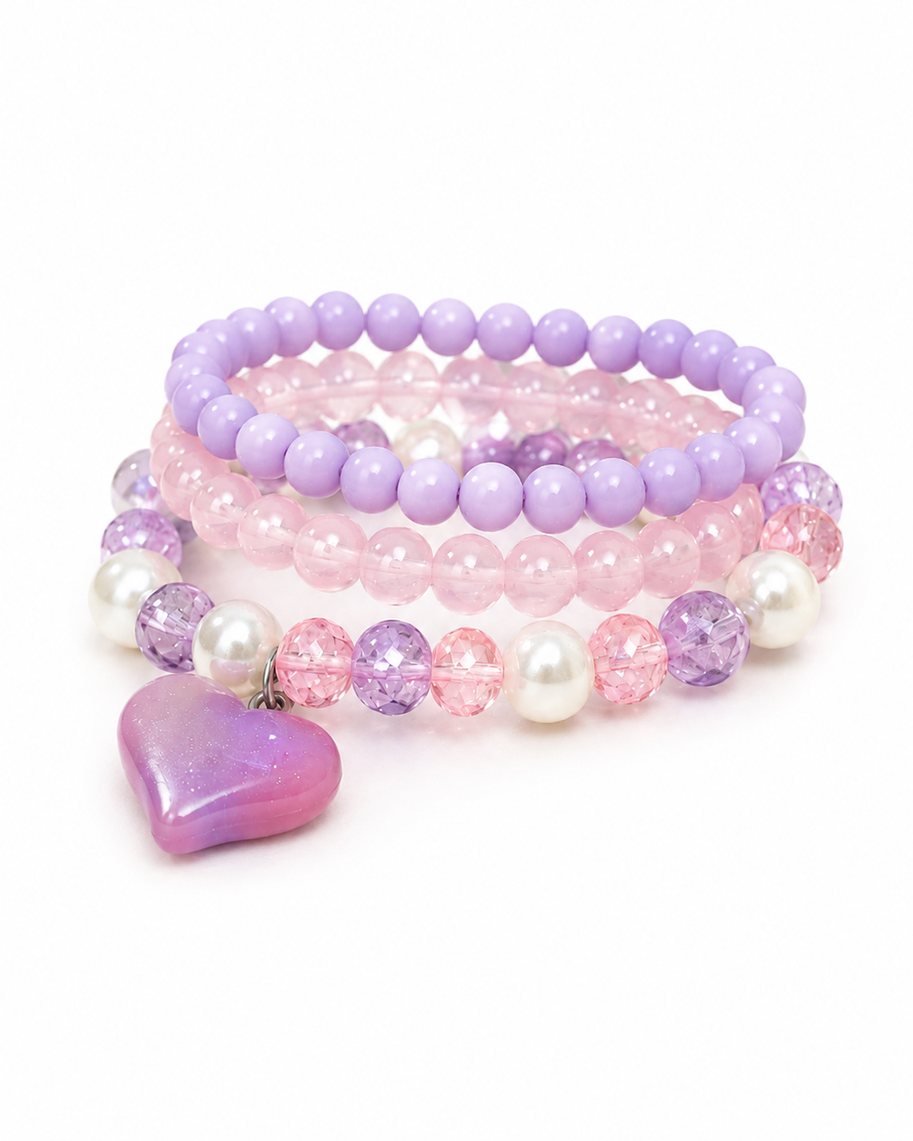 Heart Bead Bracelet