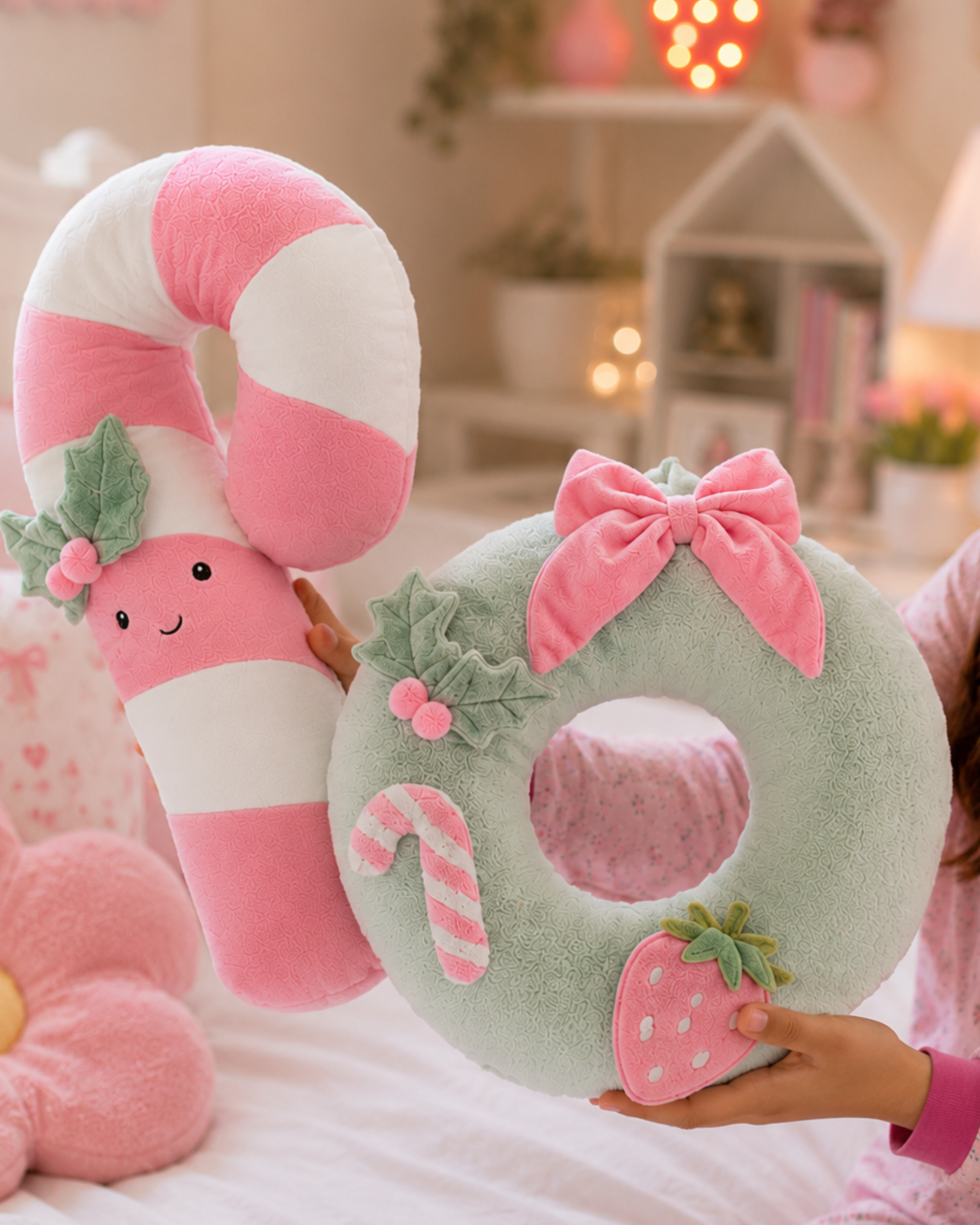 The Sweetheart Holiday Cushion